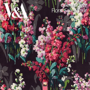 V&A: Floral Splendour Wall Calendar 2027 (Art Calendar)
