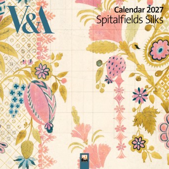 V&A: Spitalfields Silks Wall Calendar 2027 (Art Calendar)
