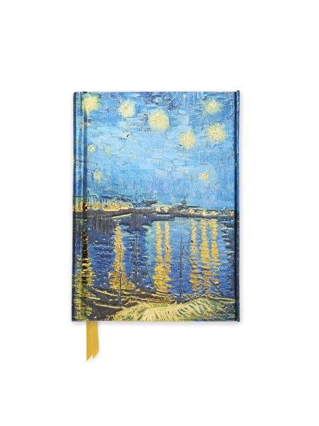 Van Gogh: Starry Night over the Rhône (Foiled Pocket Journal)