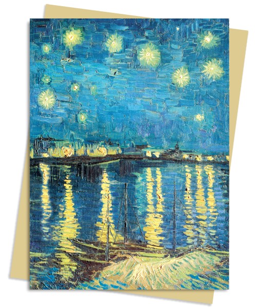 Van Gogh: Starry Night over the Rhône Greeting Card Pack