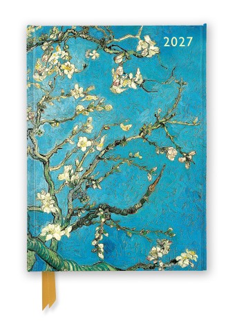 Vincent van Gogh: Almond Blossom 2027 Luxury Diary Planner - Page to View with Notes