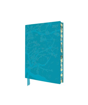 Vincent van Gogh: Almond Blossom 2027 Pocket Artisan Art Vegan Leather Diary – Week to View