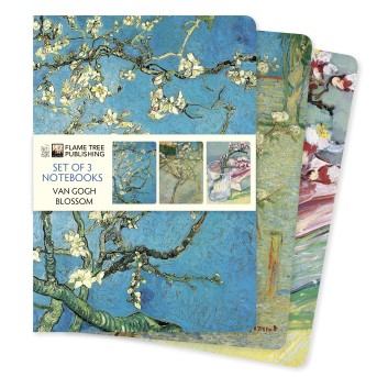 Vincent van Gogh: Blossom Set of 3 Standard Notebooks