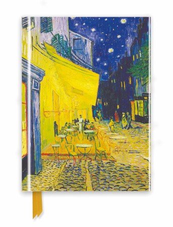 Vincent van Gogh: Café Terrace (Foiled Journal)