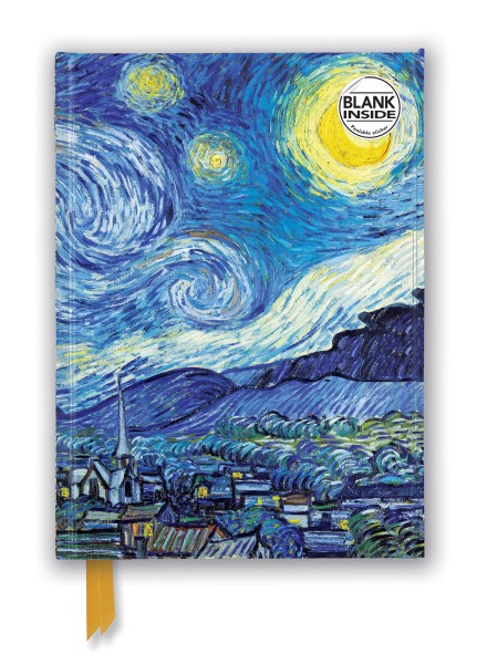 Vincent van Gogh: Starry Night (Foiled Blank Journal)