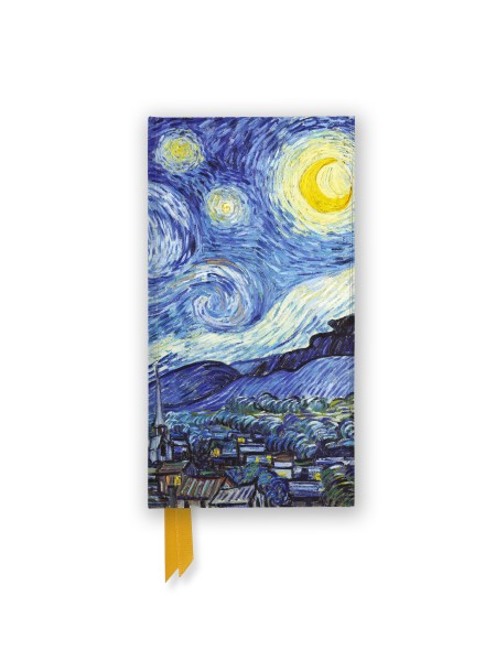 Vincent van Gogh: Starry Night (Foiled Slimline Journal)