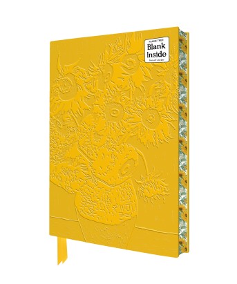 Vincent van Gogh: Sunflowers Artisan Art Blank Notebook (Flame Tree Journals)