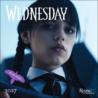 Wednesday 2027 Wall Calendar (Includes Stickers)