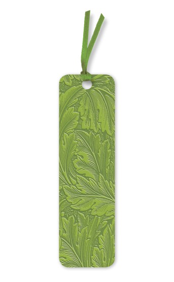 William Morris: Acanthus Artisan Art Vegan Leather Bookmarks (pack of 10)