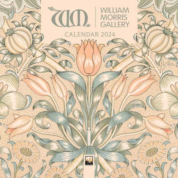 william-morris-gallery-mini-wall-calendar-2024-art-calendar-flame-tree-publishing