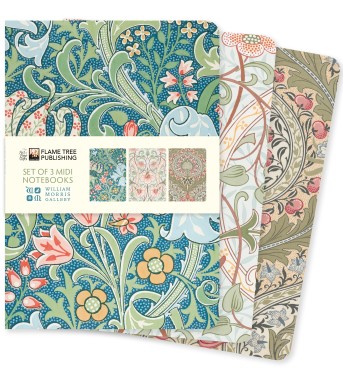 William Morris Gallery Set of 3 Midi Notebooks