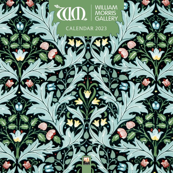 William Morris Gallery Wall Calendar 2023 (Art Calendar) Flame Tree