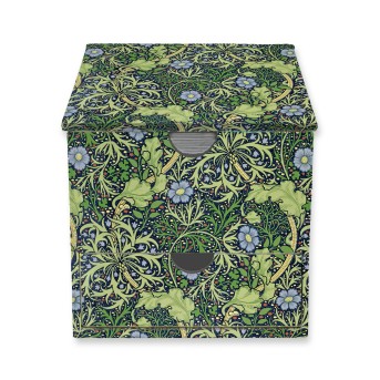 William Morris: Seaweed Flame Tree Memo Box with Drawer