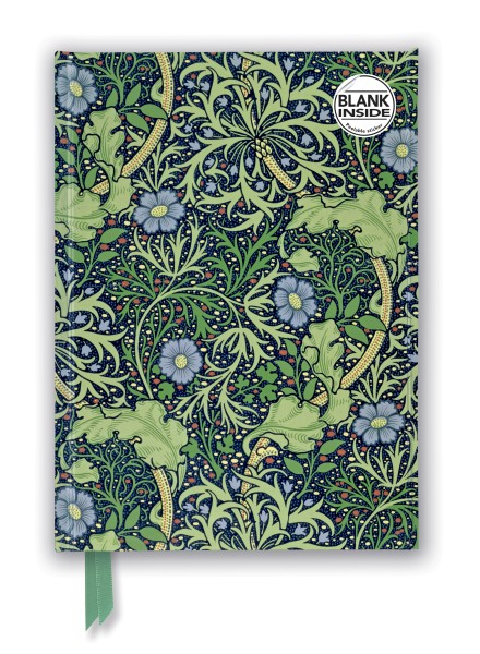 William Morris: Seaweed (Foiled Blank Journal)