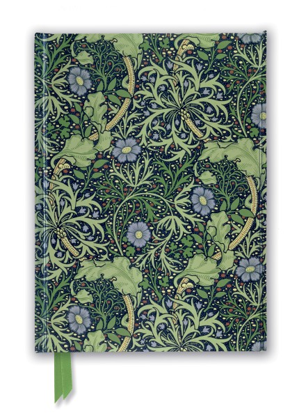 William Morris: Seaweed Wallpaper Design (Foiled Journal)