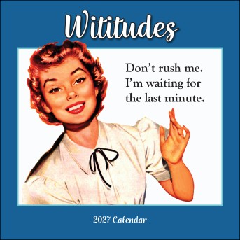Wititudes 2027 Wall Calendar