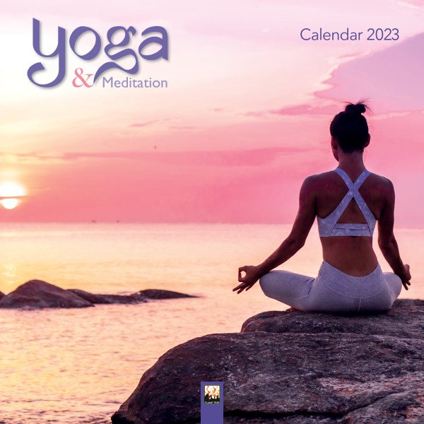 Yoga & Meditation Wall Calendar 2023 (Art Calendar)