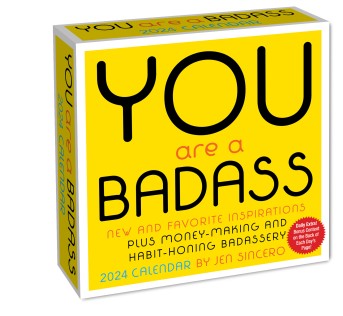 You Are a Badass 2024 Day-to-Day Calendar