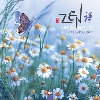 Zen Art & Poetry Wall Calendar 2027 (Art Calendar)