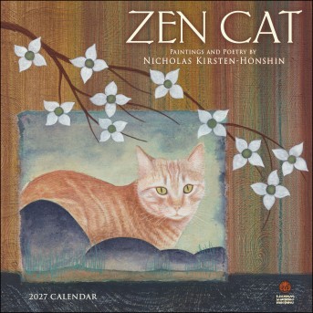 Zen Cat 2027 Wall Calendar