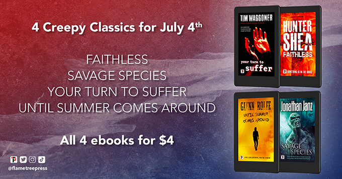 4 x Creepy Classics for 4th July ebook promo)